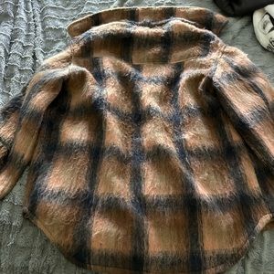 American Eagle Flannel Coat